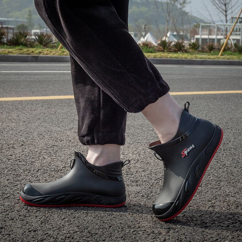 Fishing Boots - Trendy regenlaarzen voor heren, tot halverwege
