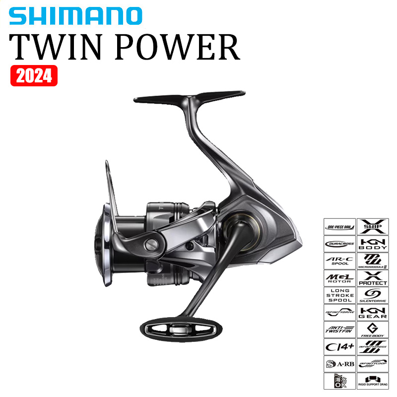 Shimano Reel Sustain - SHIMANO 2024 TWINPOWER Zeewater Spinning Reel