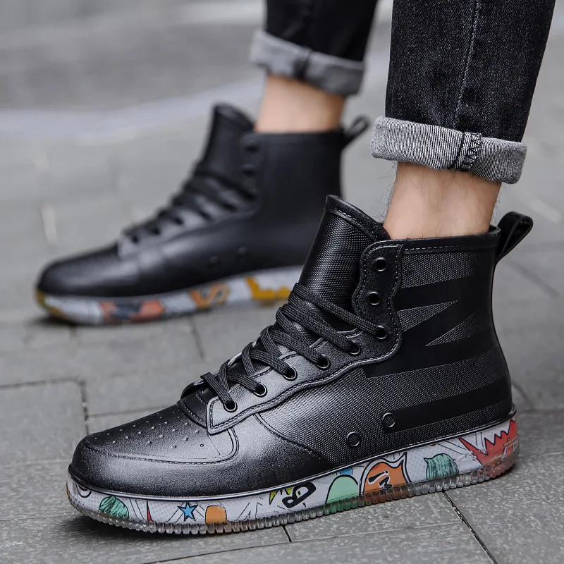 Mannen Regenlaarzen Mode Trend - Fishing Boots recensie en prijs