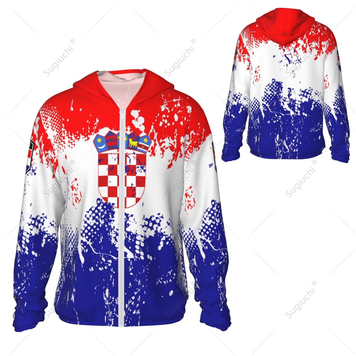 Kroatië Vlag Zonbescherming Ho - Fishing Hoodie recensie en prijs