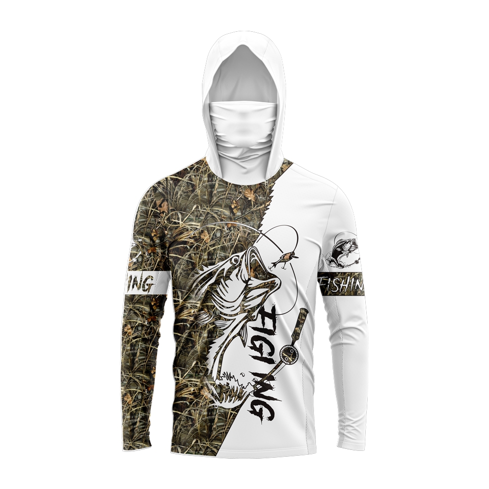 Heren Bass Fish Print Visserij - Fishing Hoodie recensie en prijs