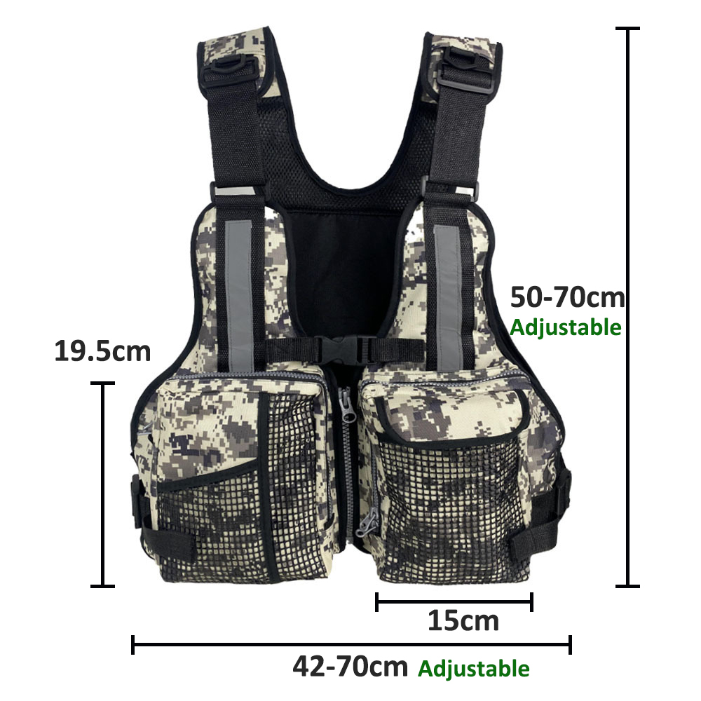 Outdoor visvest met meerdere z - Fishing Vest recensie en prijs