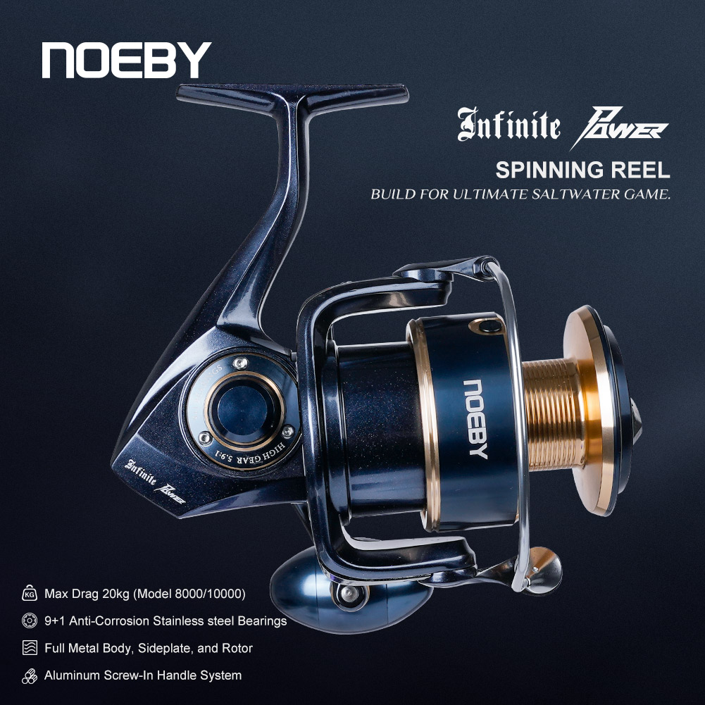 Noeby Infinite Power Spinhenge - Daiwa Reel Bg recensie en prijs