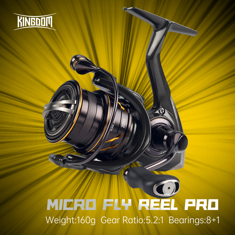 Kingdom Micro Fly Pro Vismolen - Abu Garcia Reel Revo recensie en prijs