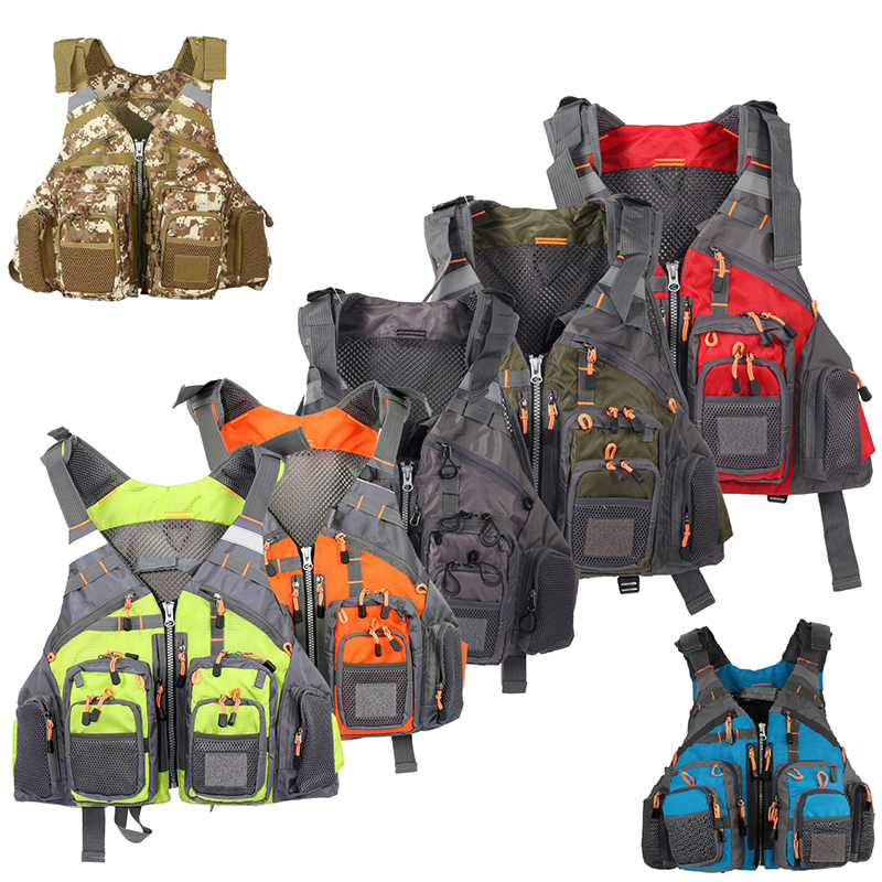 Vispak Bootvestjas Visfunctie  - Fishing Vest recensie en prijs